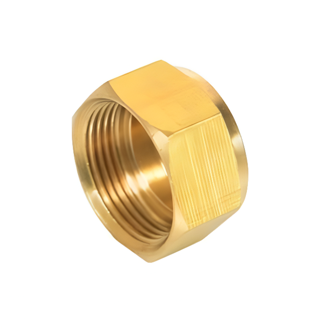 1/2" BSP BRASS BLANKING CAP BLANK OFF PIPES TUBING GAS WATER TAPS