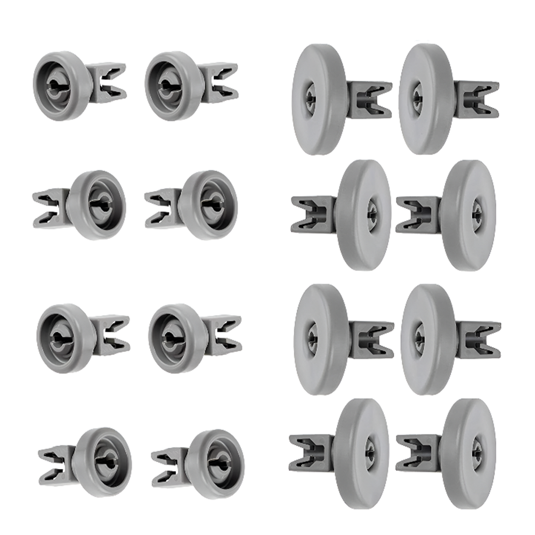 16x AEG Dishwasher Basket Wheels Full Set 50286964007