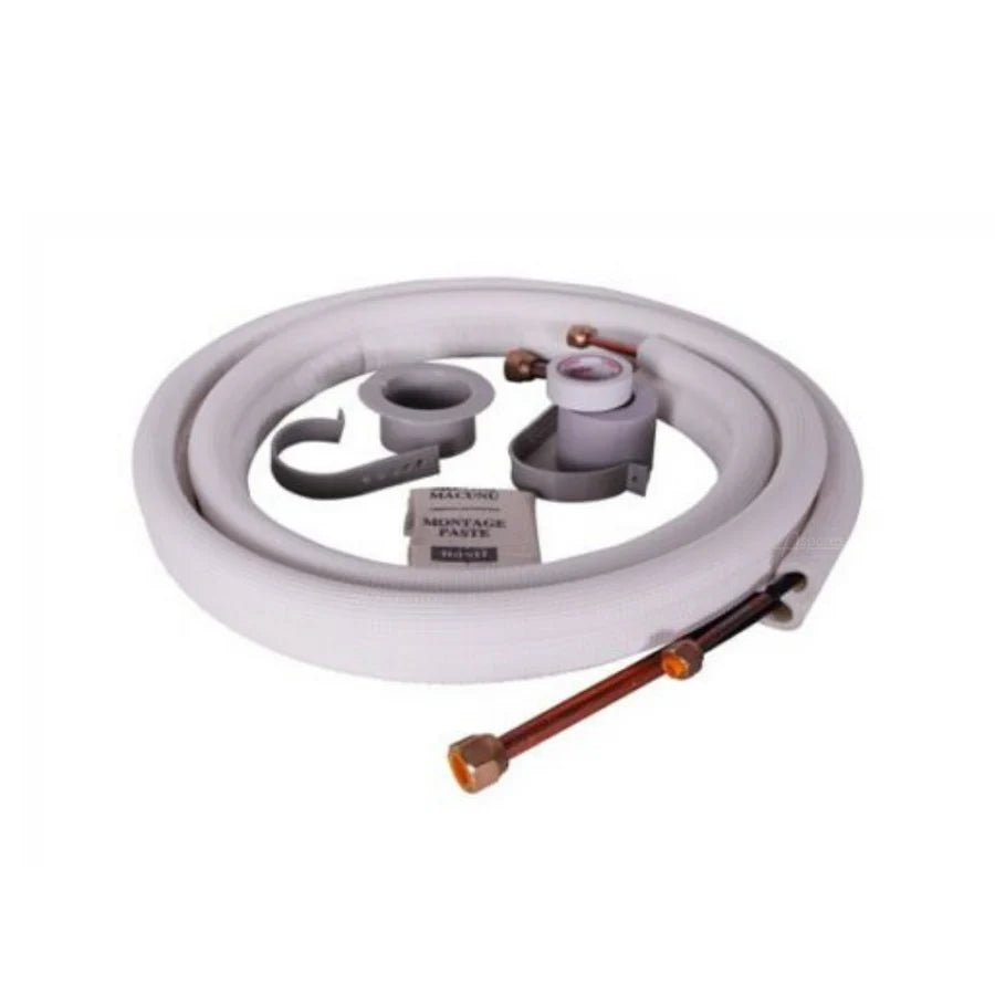 1/4''1/2'' Air Conditioner Pair Coil Tube Insulated Pipe 3 Mt.