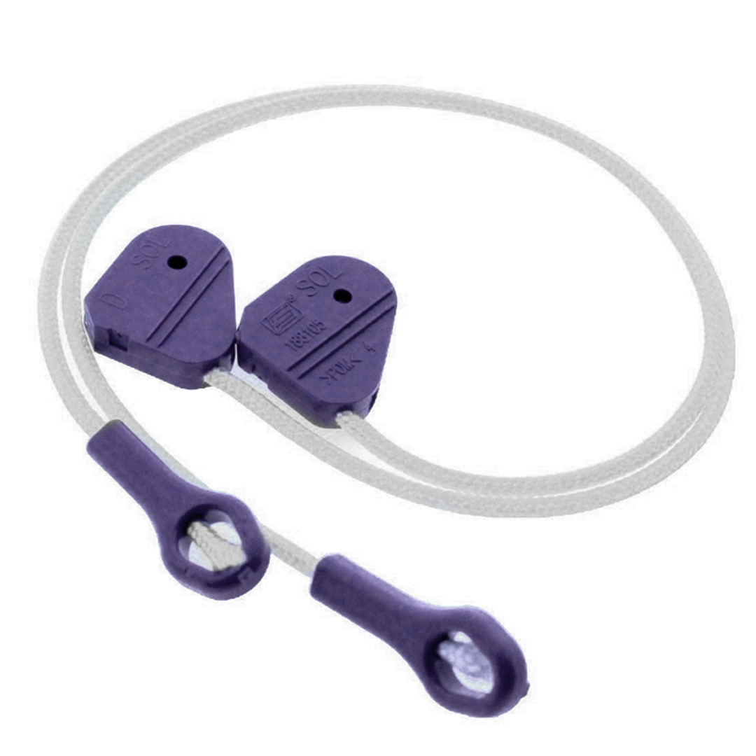 Beko Dishwasher Purple Door Hinge Rope 285mm 1881050300