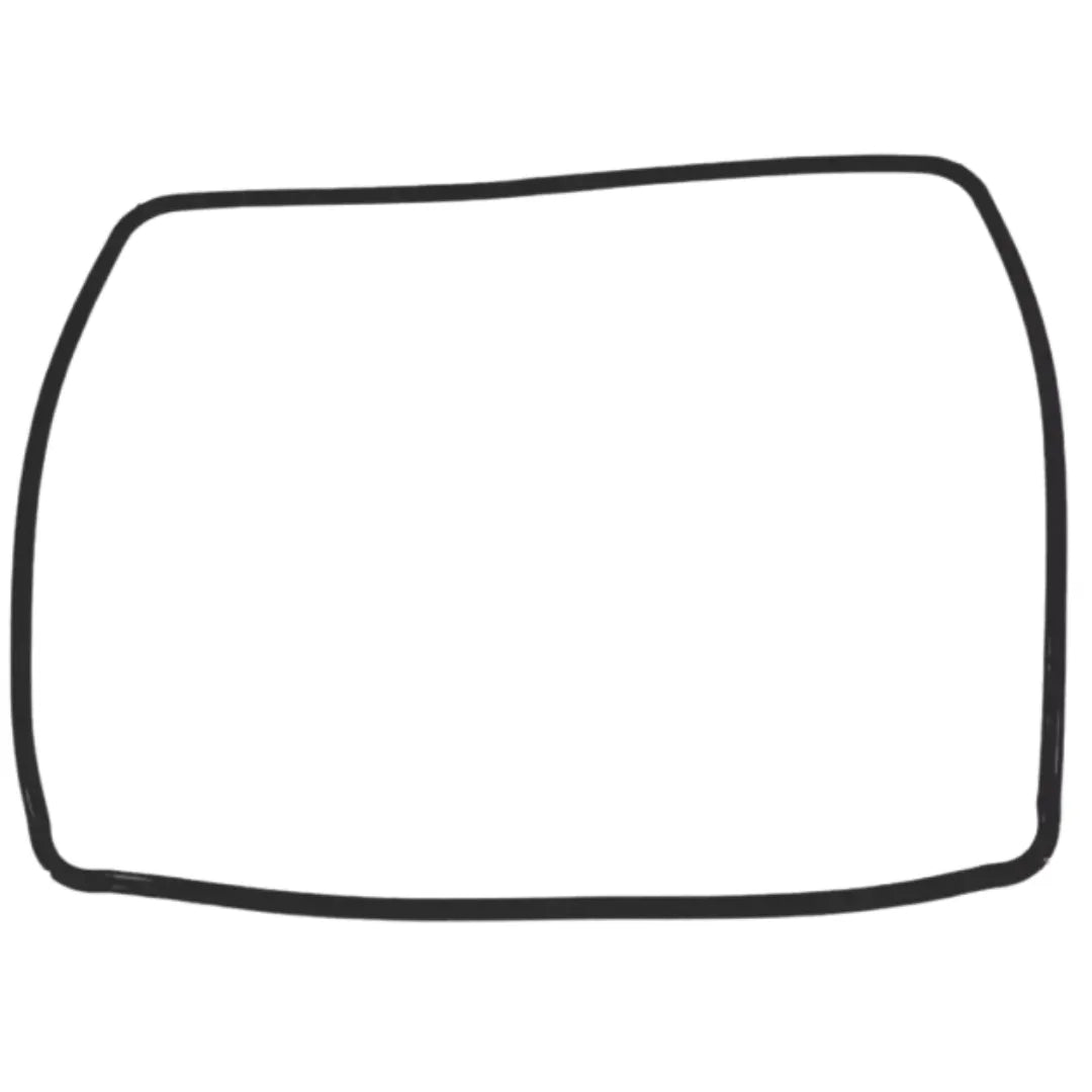 VESTEL Cooker Oven Door Seal Gasket 42275281