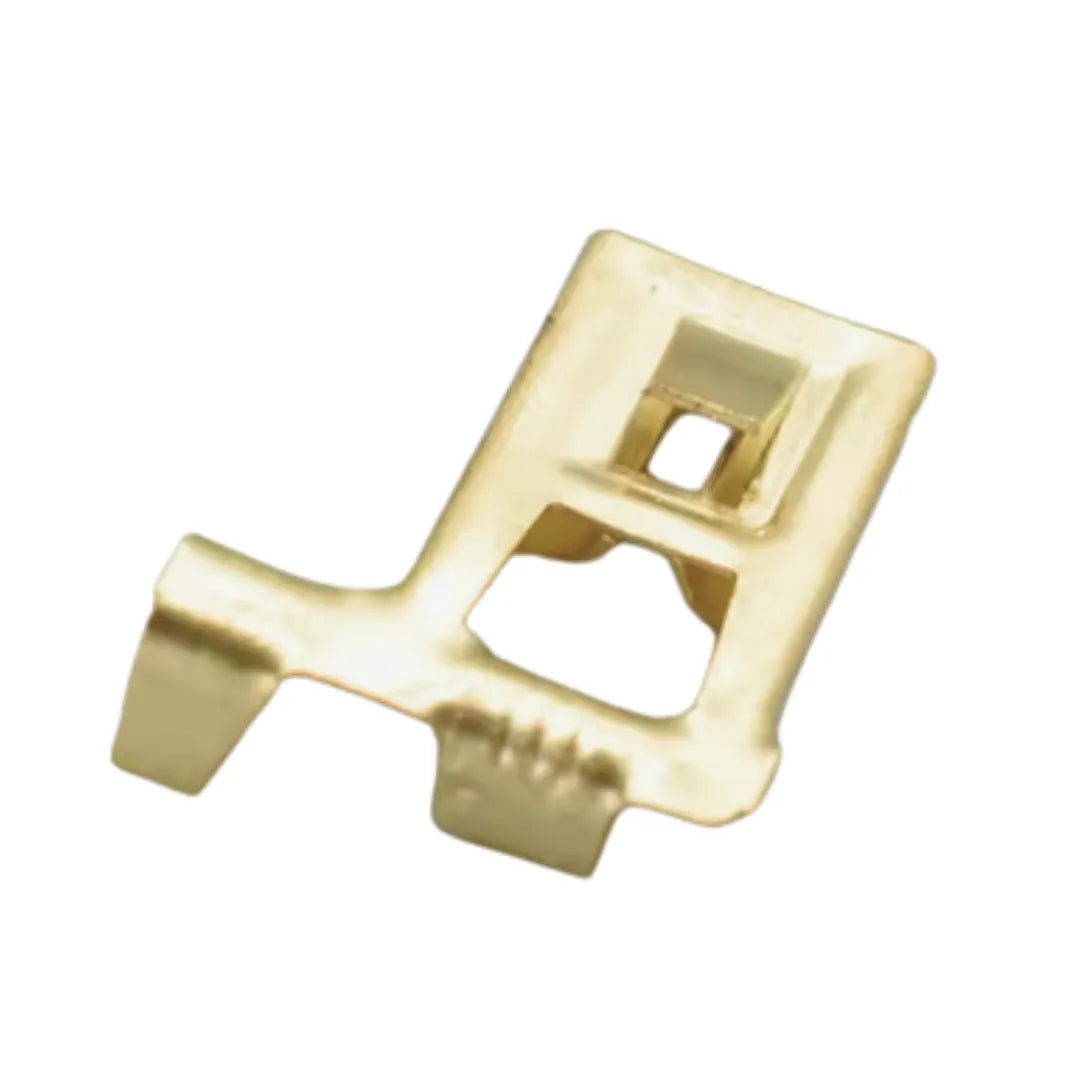 10x Uninsulated Female Spade Connector, Flag Terminal 6.35mm