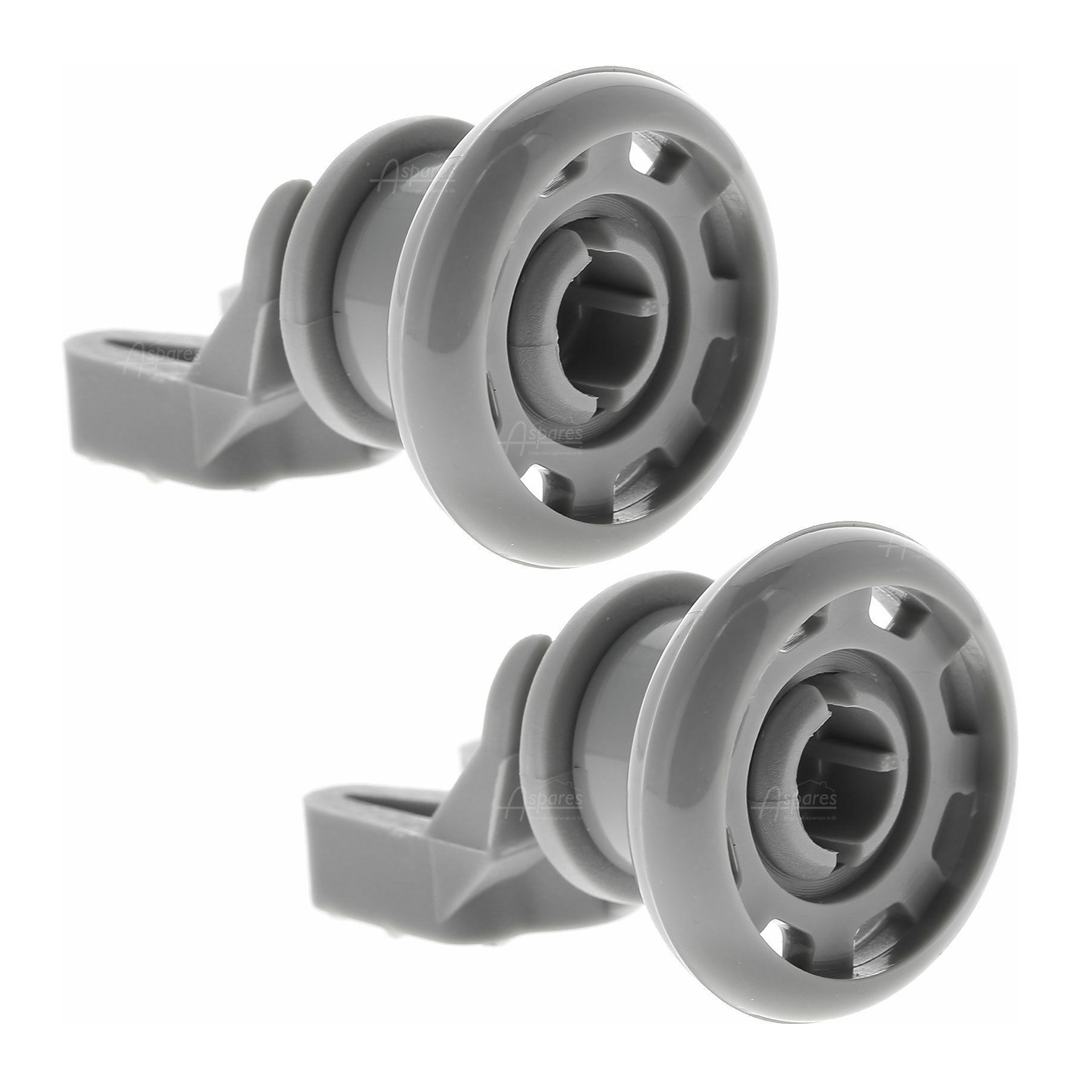 2x Diplomat Dishwasher Rail Upper Basket Wheels 188590500