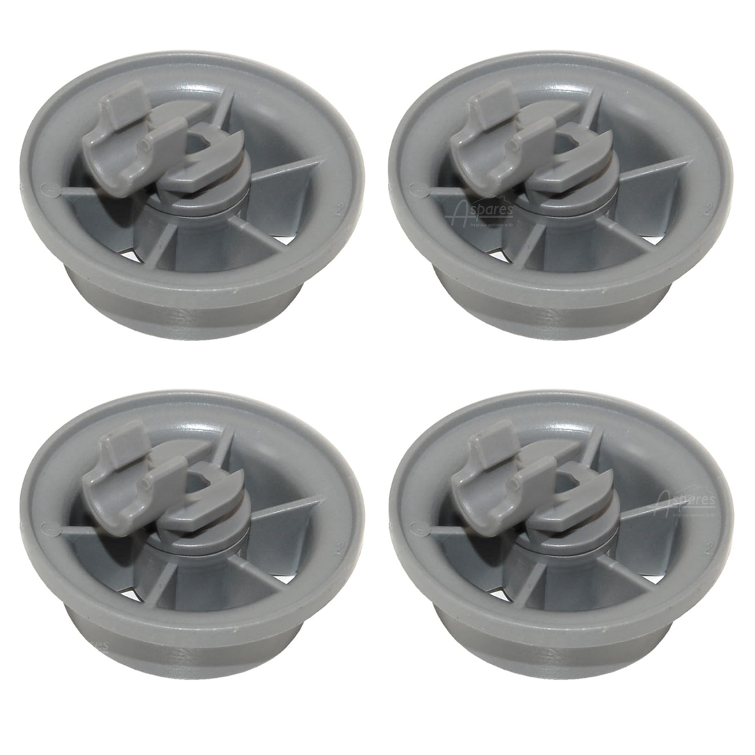 4x Flavel Dishwasher Lower Basket Wheels 1885900600