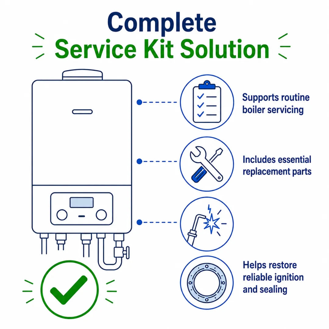 Main Combi ERP Series Boiler Service Kit – 5130604 & 5130588 & 5130582 & 5130293