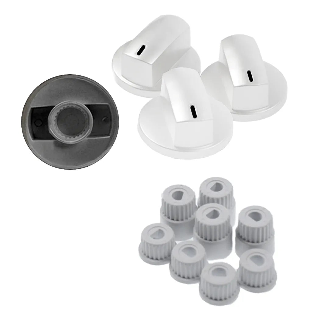 Lamona 4x Oven Cooker Hob Flame Burner Hotplate Control Knobs AS020609