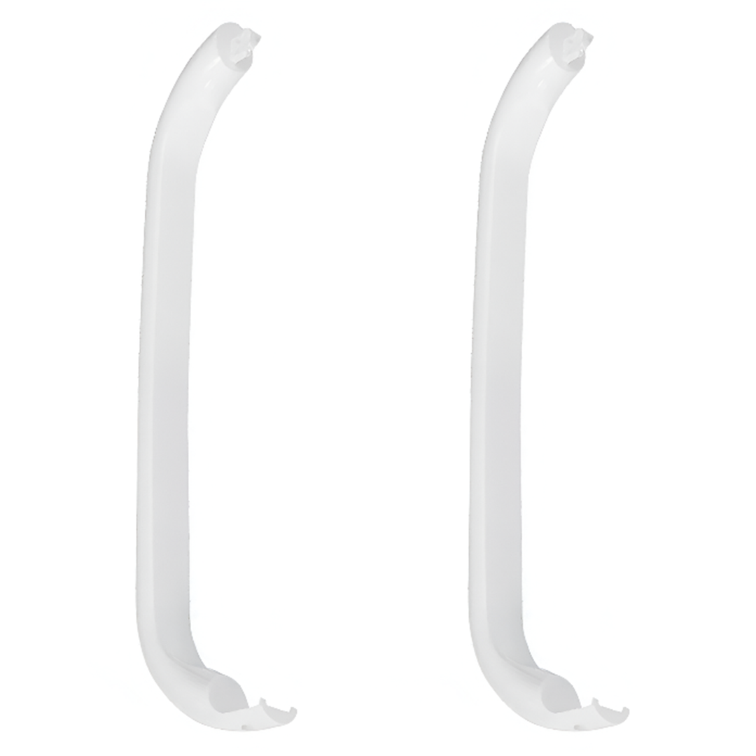 2x Bosch Fridge Freezer Door Handle White 320mm 354911