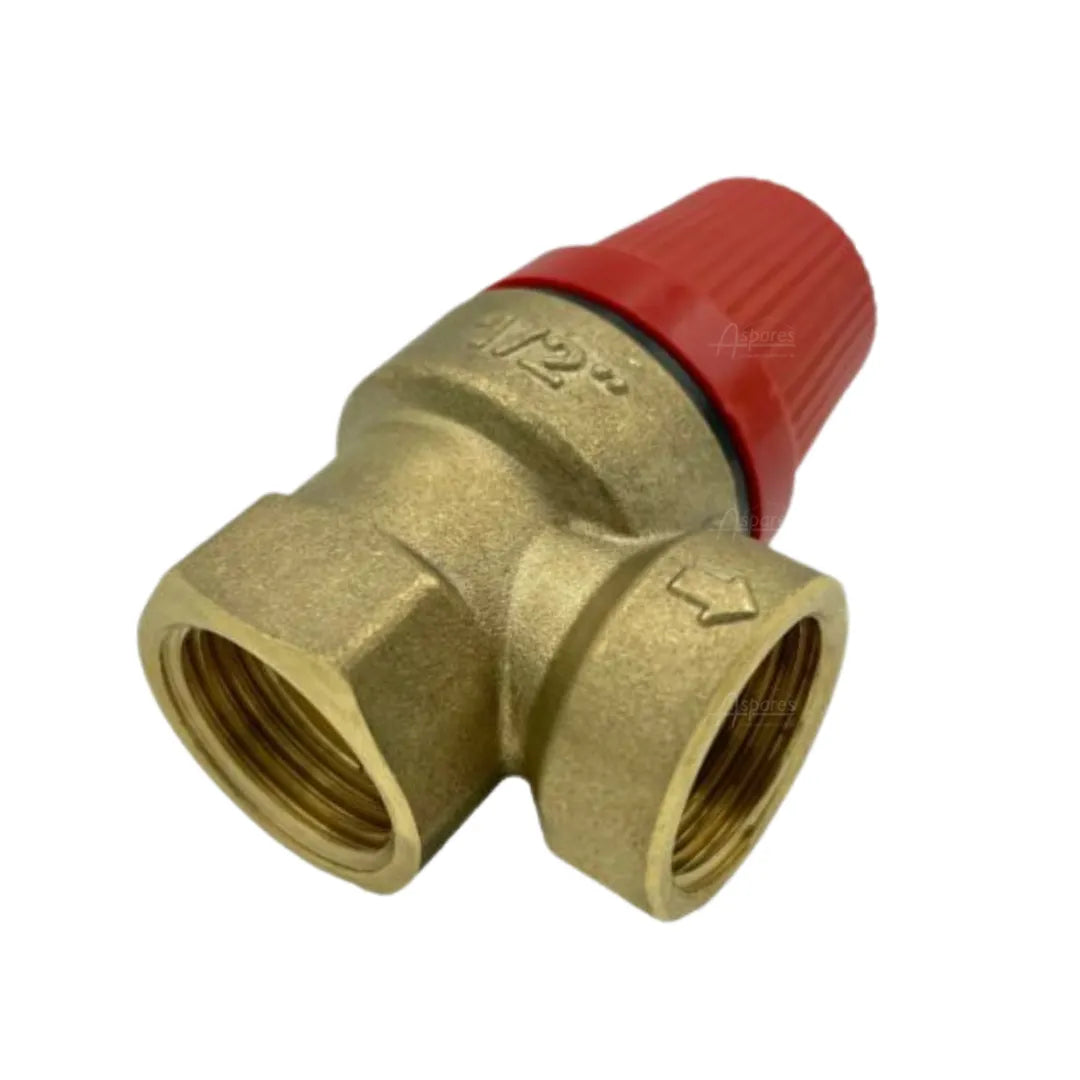 Alpha Boiler Pressure Relief Valve 1/2" 3 Bar PRV 1.018091