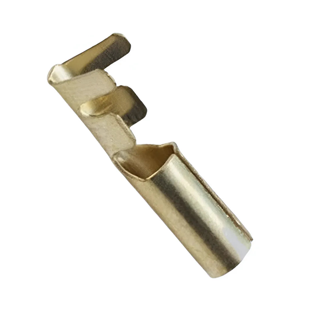 10x 4mm Round Female Bullet Wire Connectors – Electrical Crimp Terminals for Cable Connection
