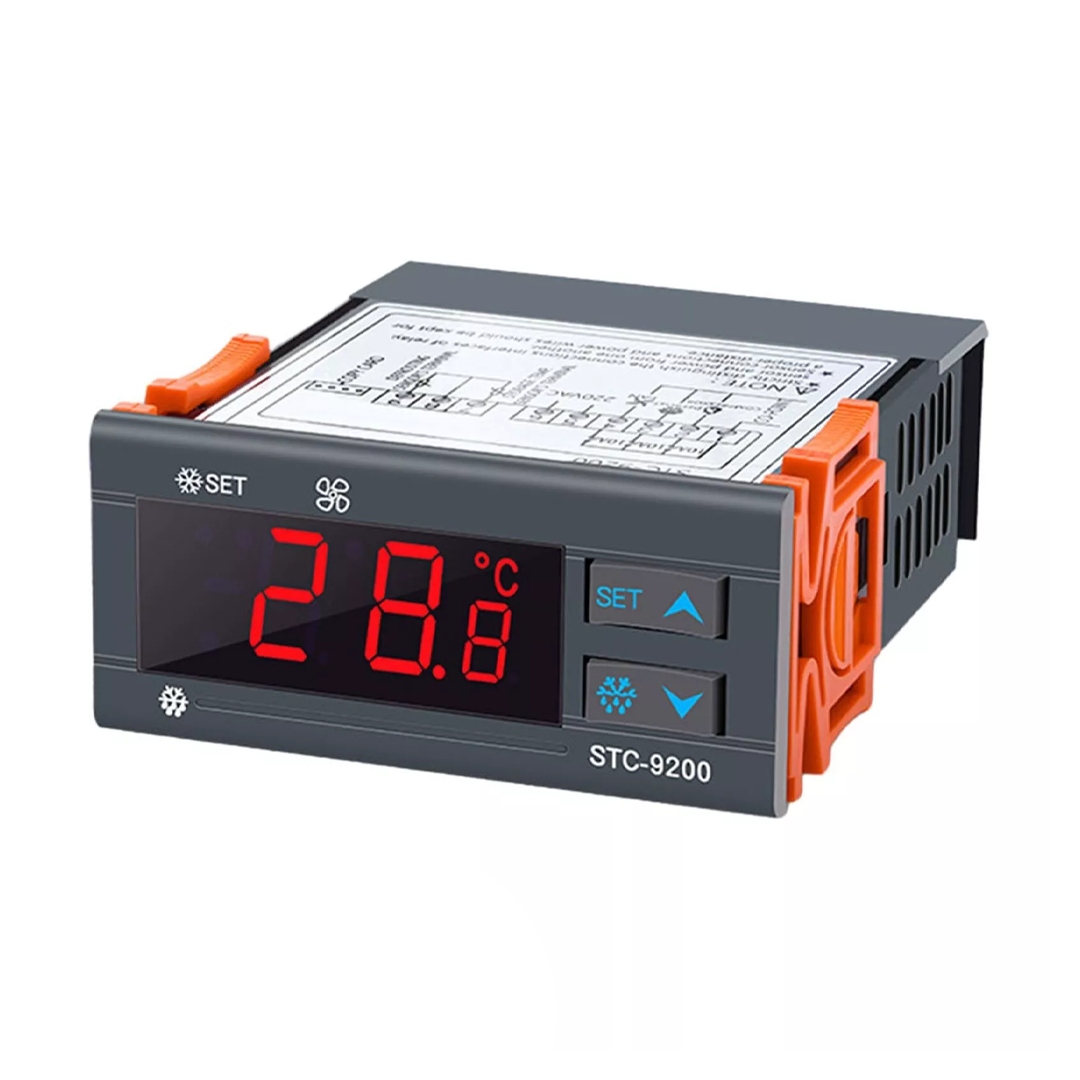STC Electronic Thermostat Freezer Fan Controller Refrigeration Defrost STC-9200