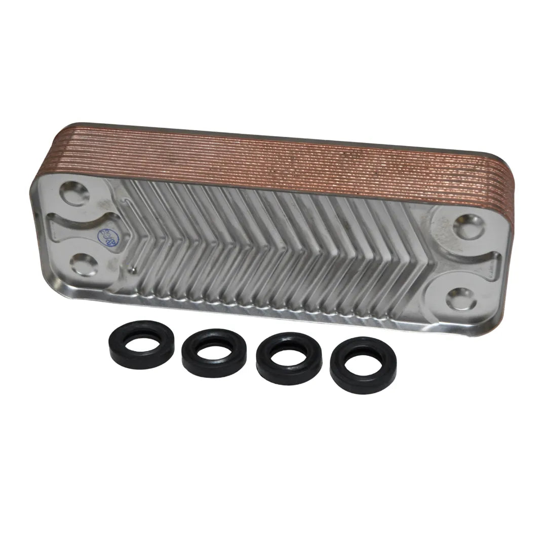 Potterton Heat Exchanger Domestic Hot Water Plate 14 Plate 248048 7225723