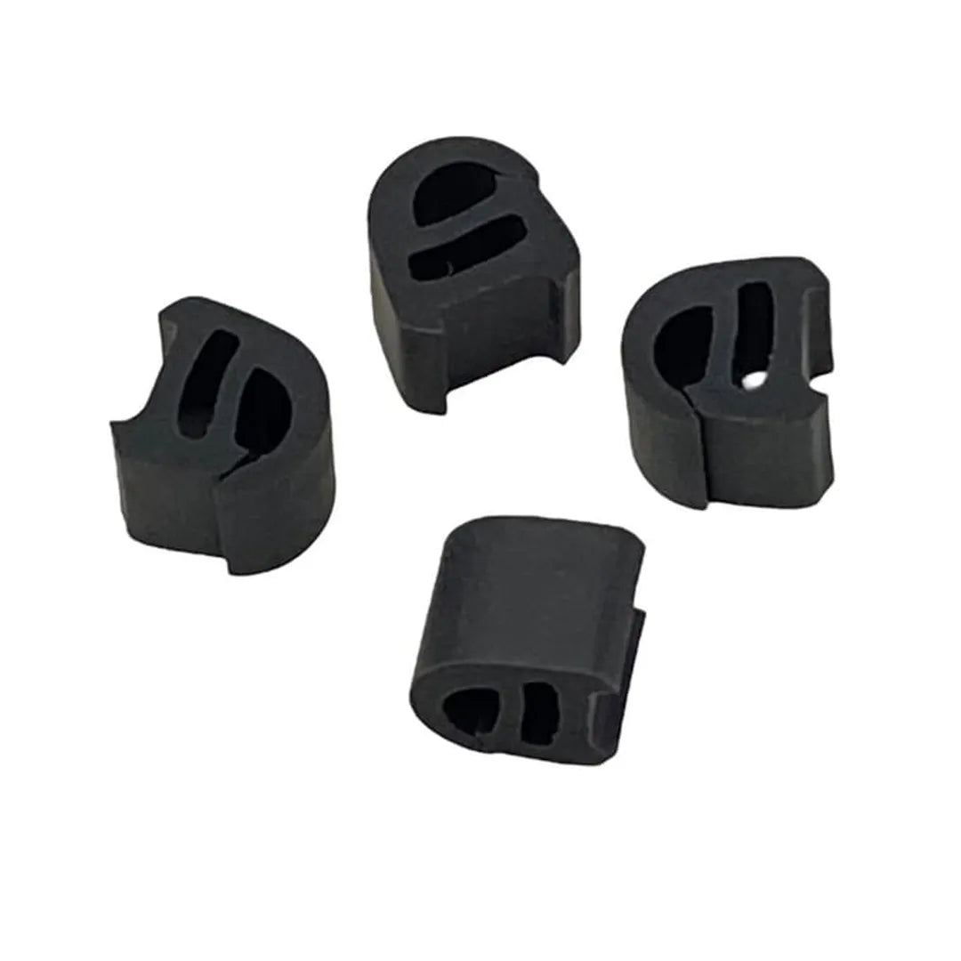 4x Universal Cooker Oven Pan Support Stand Rubber Feet Shelf Racks
