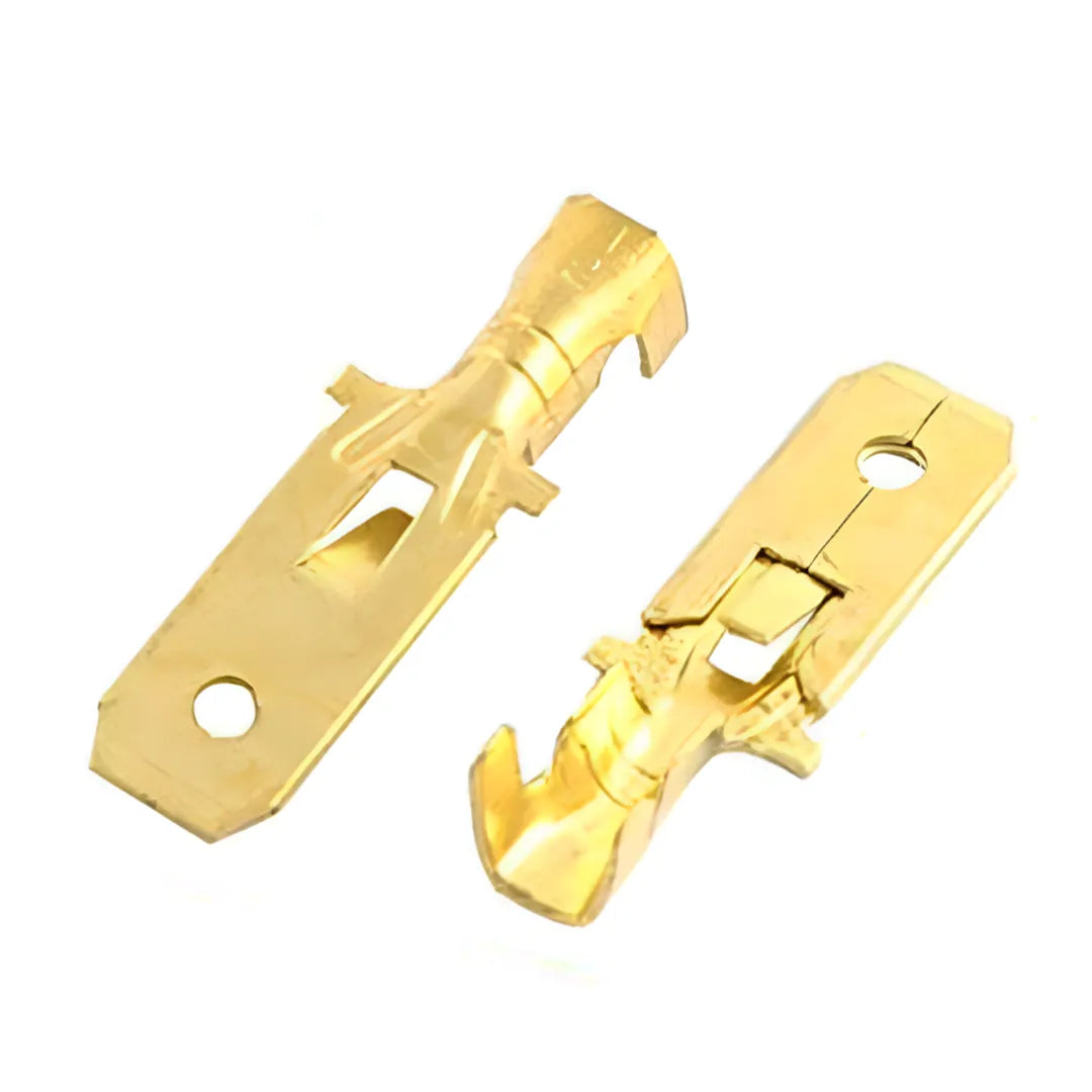 Heat Resistant High Temperature Push on Spade Crimp Wire Connectors 6.33mm
