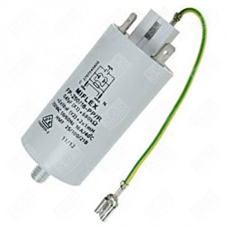 SPARES2GO Interference Filter Suppressor For Beko Dishwasher - Fitment