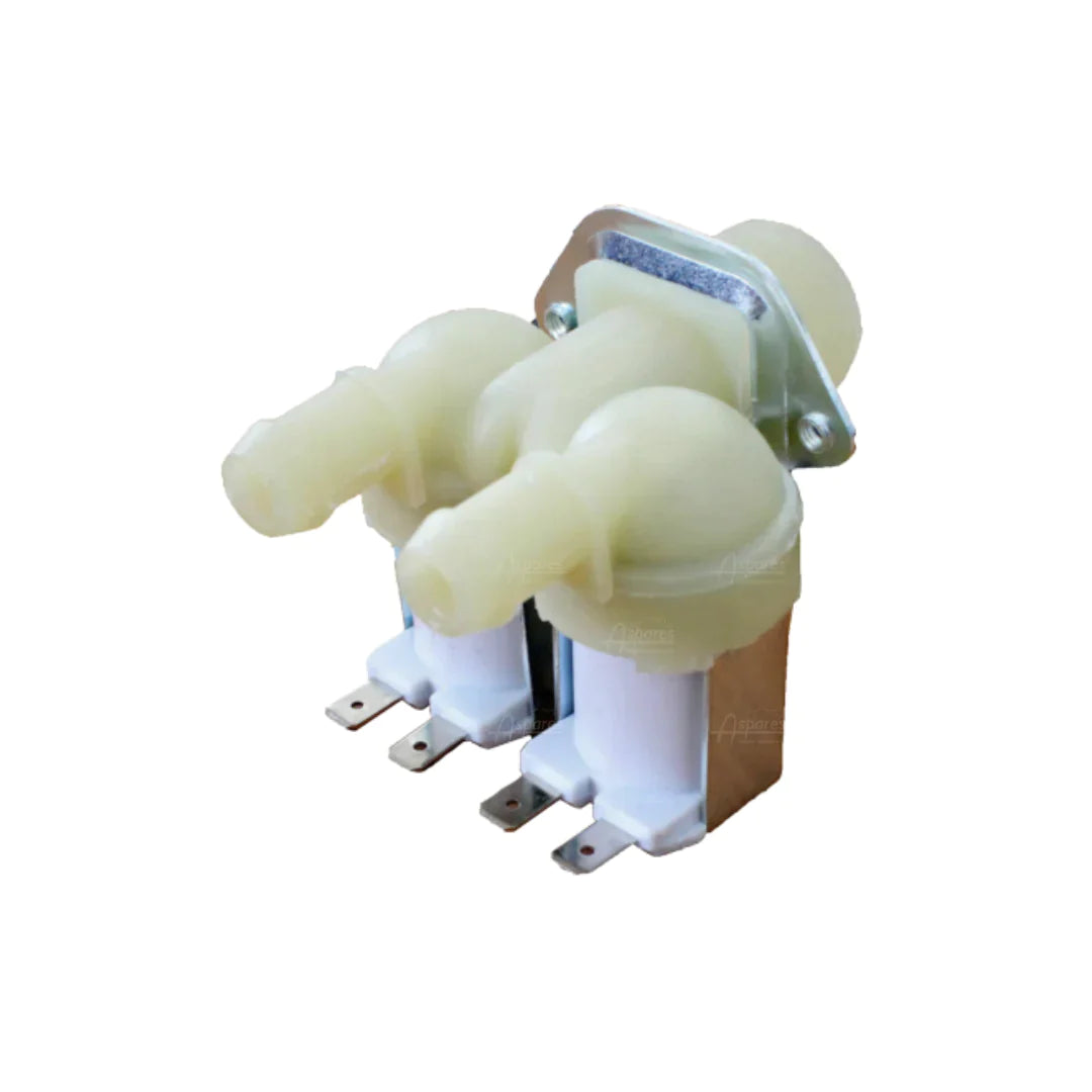 Zanussi Washing Machine Double Inlet 2 Way 180º Solenoid Water Fill Valve