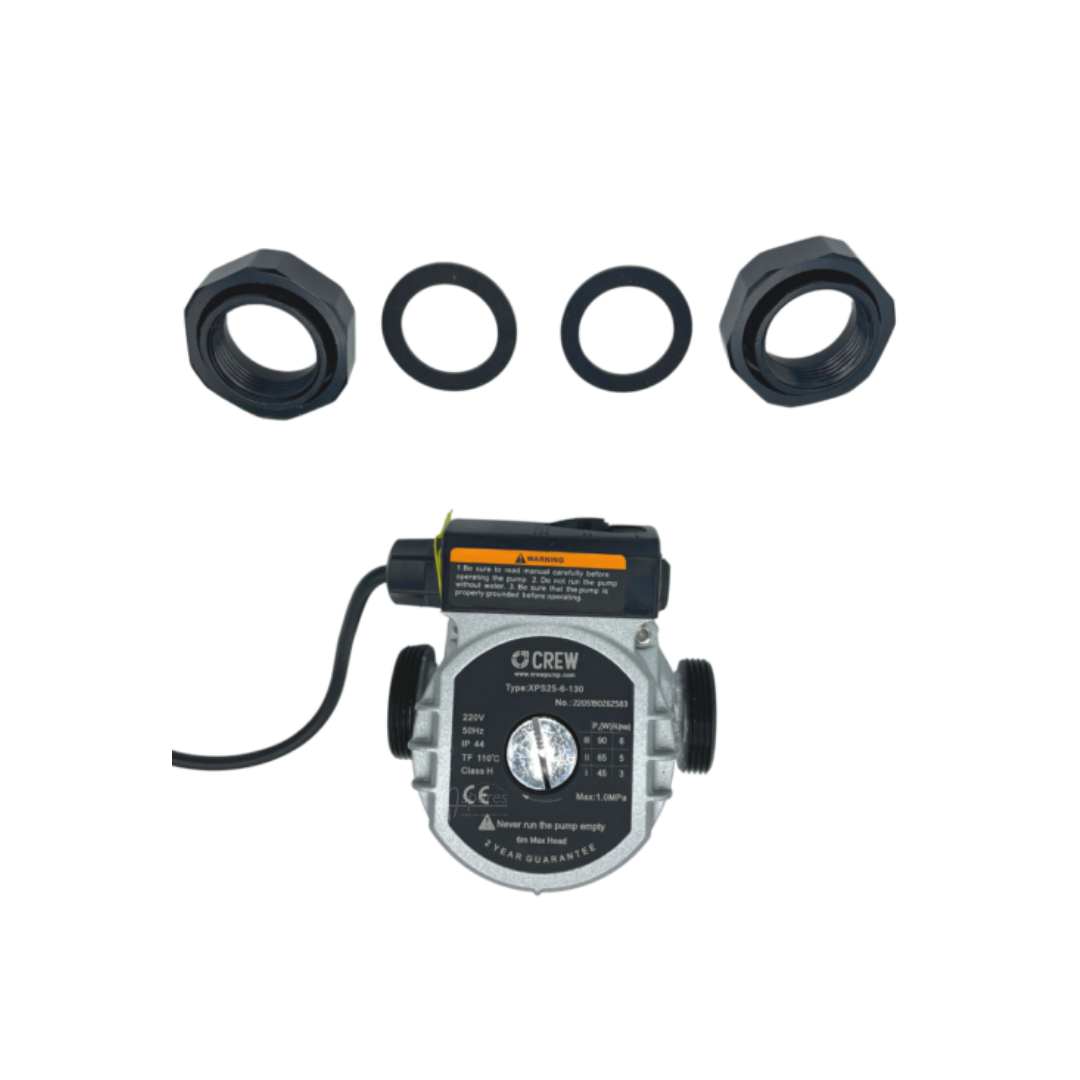 Crew Pump Central Heating Pump 90W - 3 Speed - XPS25-6-130 - Grundfos –  Aspares