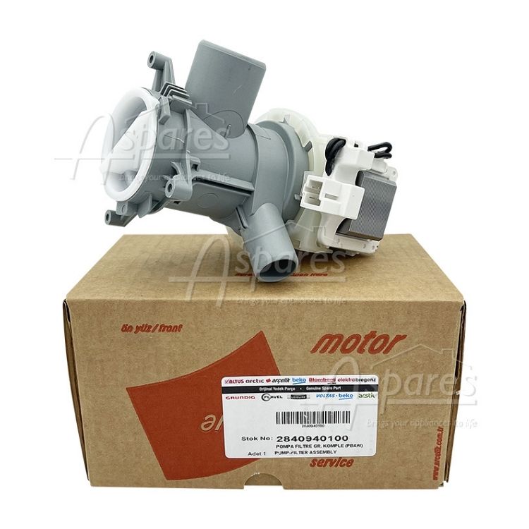 Beko Washing Machine Drain Pump Motor 2840940100