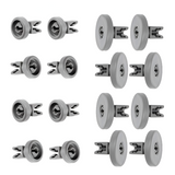 16x AEG Dishwasher Basket Wheels Full Set 50286964007