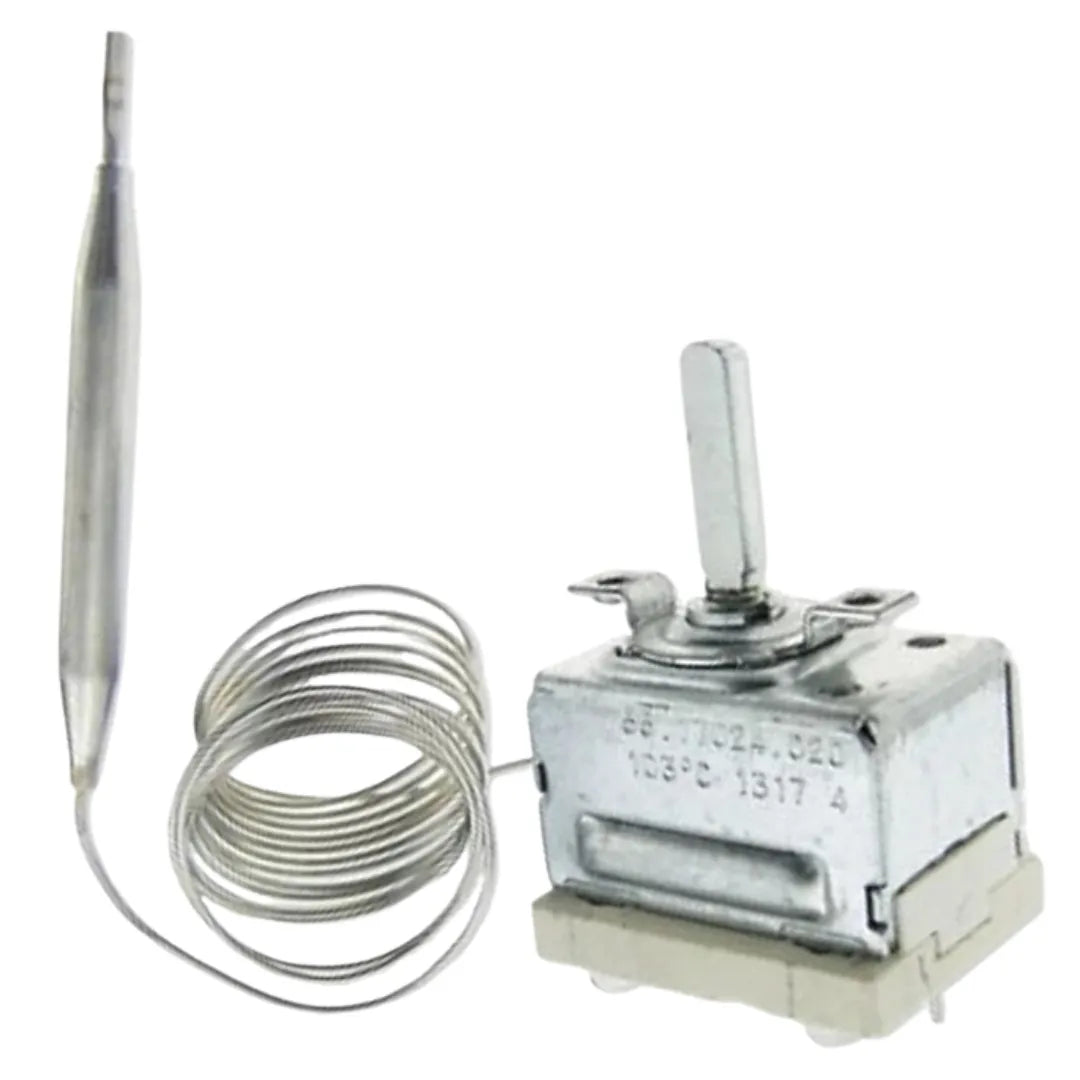 55.17024.020 Single Phase Thermostat 0-103°C – Universal 1 Pole Control Thermostat for Bain Marie & Heated Appliances – 5517024020