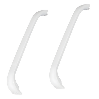 2x Bosch Fridge Freezer Refrigerator White Door Handle Bar 369547 00369547