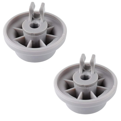 2x Hotpoint Diswasher Lower Basket Wheel 165314