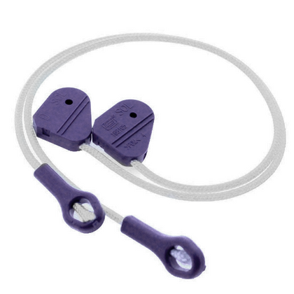 2x Grundig Dishwasher Purple Door Hinge Rope 285mm 1881050300