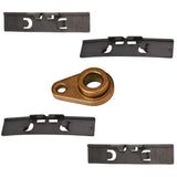 CREDA Tumble Dryer Kit Drum Bearing Pads & Teardrop Bearing - C00142628 / C00255284