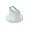 Universal White Cooker & Oven Control Knobs with Adaptors – Fits Most Hobs & Cookers