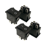 2 x Boat Rocker Switch On/Off – SPST, 2 Pin, 6A 250V / 10A 125V AC