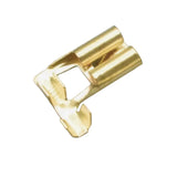 10x Uninsulated Female Spade Connector, Flag Terminal 6.35mm