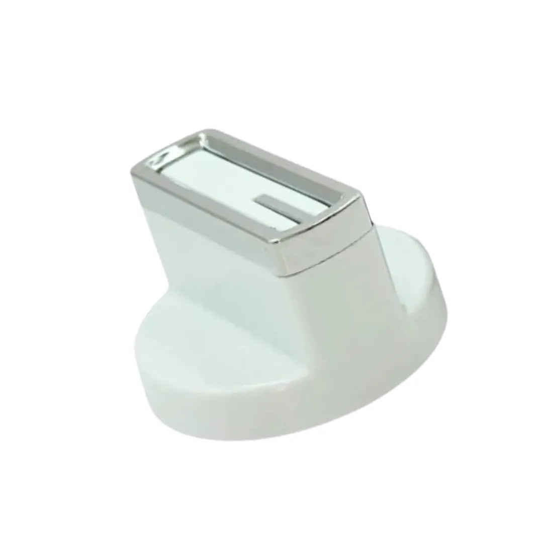 Universal White Cooker & Oven Control Knobs with Adaptors – Fits Most Hobs & Cookers