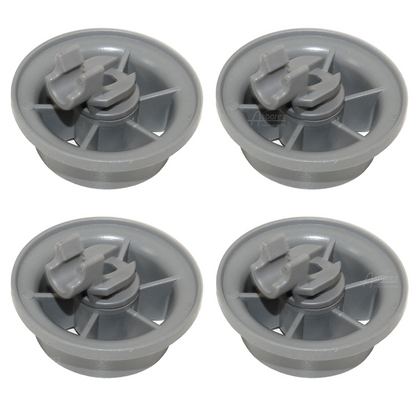 4x Lamona Dishwasher Lower Basket Wheels 1885900600