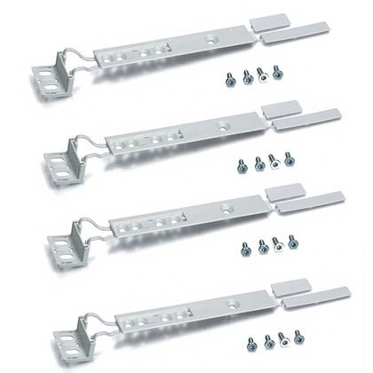 4x Universal Fridge Freezer Integrated Sliding Door Hinge Mounting Bracket Kit 2230349041