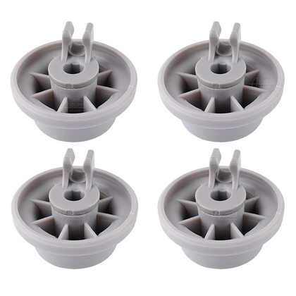 4x Hotpoint Diswasher Lower Basket Wheel 165314