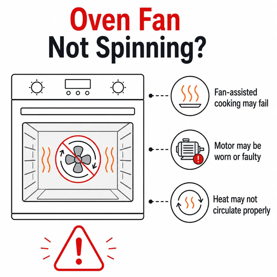 Elektra Bregenz Cooker Oven Fan Motor Part – 264440148