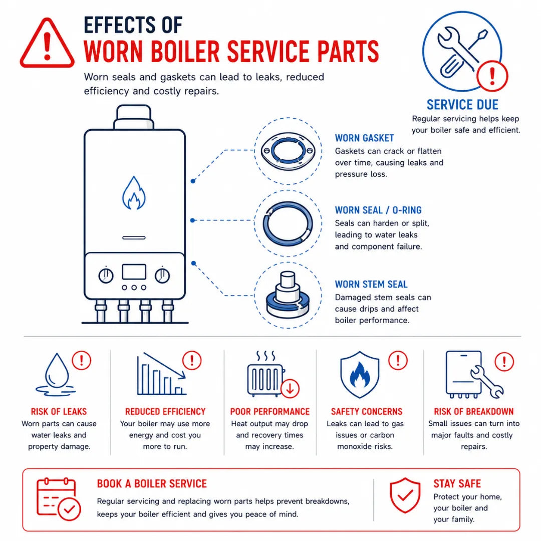 Greenstar SI Compact Series Boiler Service Kit 87186866210 & 87186866190 & 871860005A0