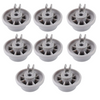 8x CDA Diswasher Lower Basket Wheel 165314