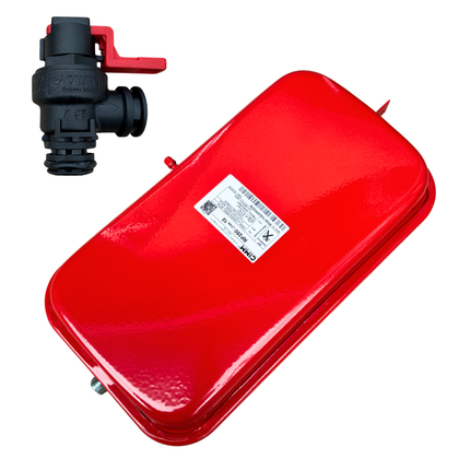Worcester Expansion vessel 10L & PRV 87154072960 87161064310