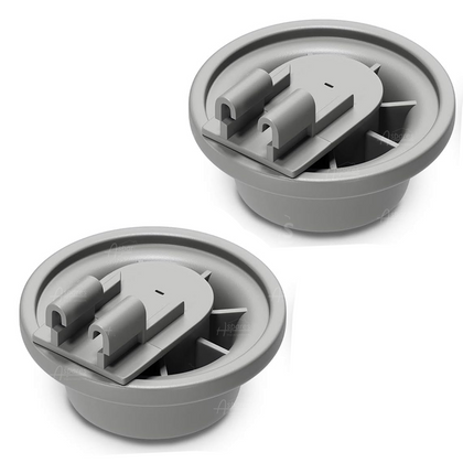 2x Siemens Dishwasher Lower Basket Wheel 611475