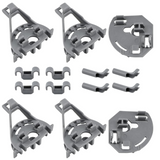 Siemens Dishwasher Lower Bottom Basket Plate Rack Clips 00418675