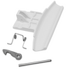 Hotpoint Washing Machine White Door Handle Kit C00259409