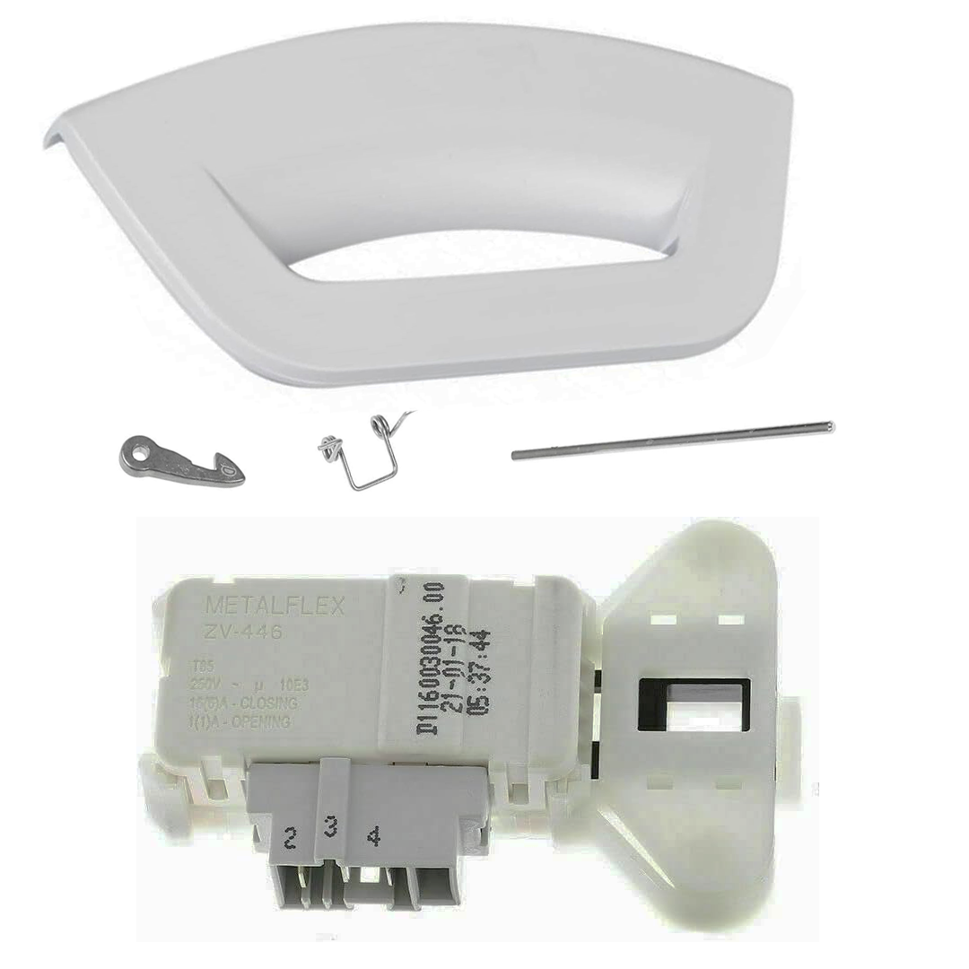 Lavasciuga Samsung Kit Maniglia Porta Per Lavatrici Hotpoint WMA57P, WMA61YS, WMA64P, WMM65A - Ricambio Originale Masterpart Scheda Madre Samsung A53 - Foto 6