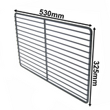Universal Plastic Coated Fridge Freezer Shelf Grid 530mm x 325mm 1/1 434212