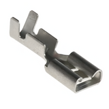 100x Heat Resistant High Temperature 6.3mm Push On Spade Crimp Wire Connectors