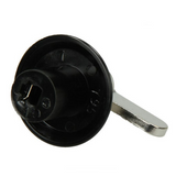 Smeg Oven Cooker Hob  Chrome & Black Control Knob