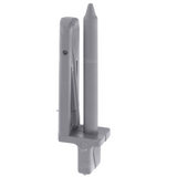 Smeg 2x Dishwasher Rear Basket Runner Pin 765550381