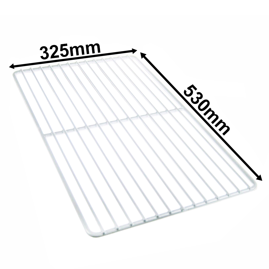 Universal Coated Steel Fridge Shelf Wire Grid GN 1/1 530mm x 325mm