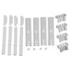 Smeg Fridge Freezer Decor Cupboard Door Built In Installation Kit 481231019131