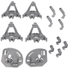 Bosch Dishwasher Lower Bottom Basket Plate Rack Clips 00418675