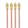 4x Refrigerator Check Valve Air Conditioner Conditioning Filling Valves